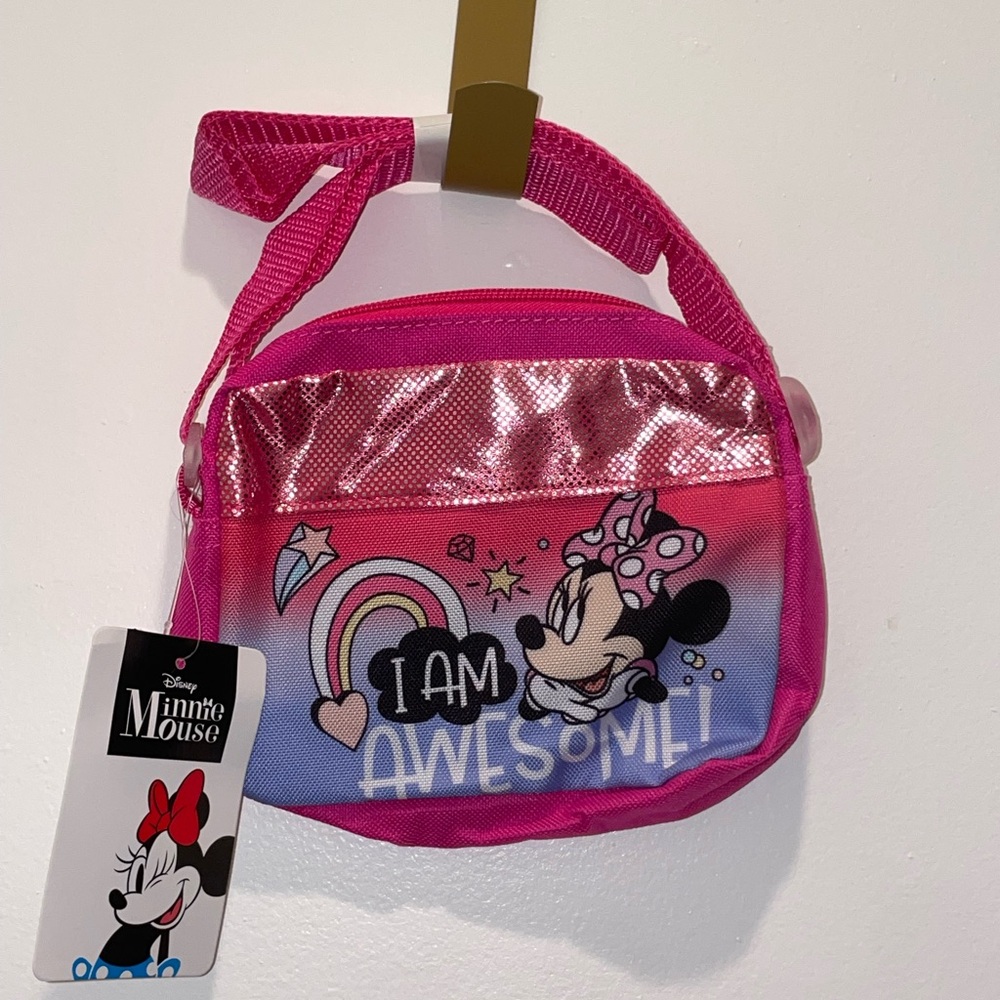 Kids Pink Minnie Mouse Bag